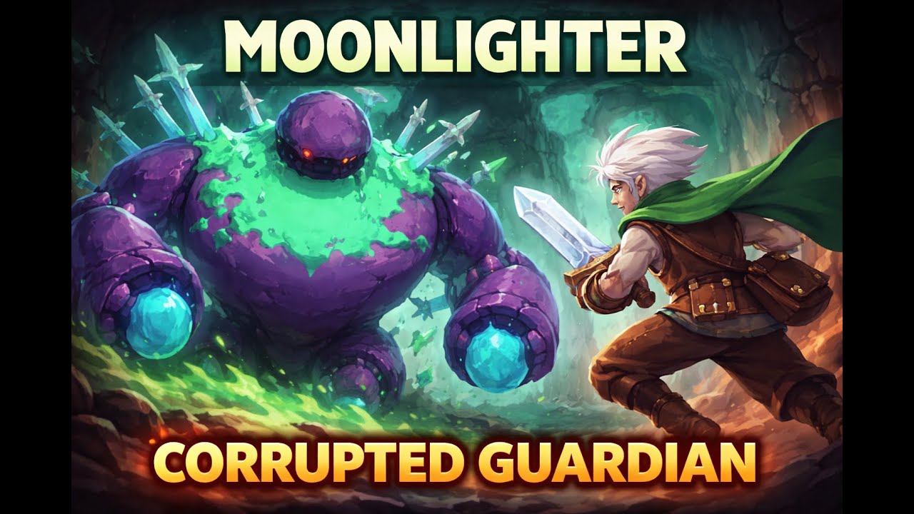 Finding The Corrupted Golem Guardian In Moonlighter