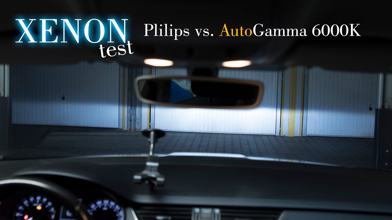 Porównanie żarników Xenon D3S,  Philips  i AutoGamma - zamiennik Philipsa