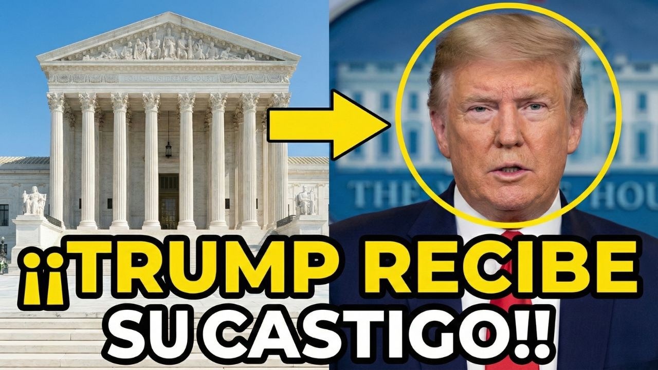 ¡¡SE ACABÓ!! Trump PIERDE en la Corte Suprema y recibe el CASTIGO que todos esperaban