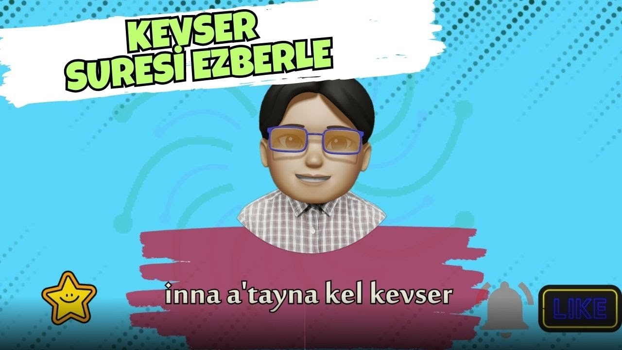 Kevser suresi ezberle inna atayna kel kevser suresi &ccedil;o&ccedil;uk ezberleme Benim dinim islam