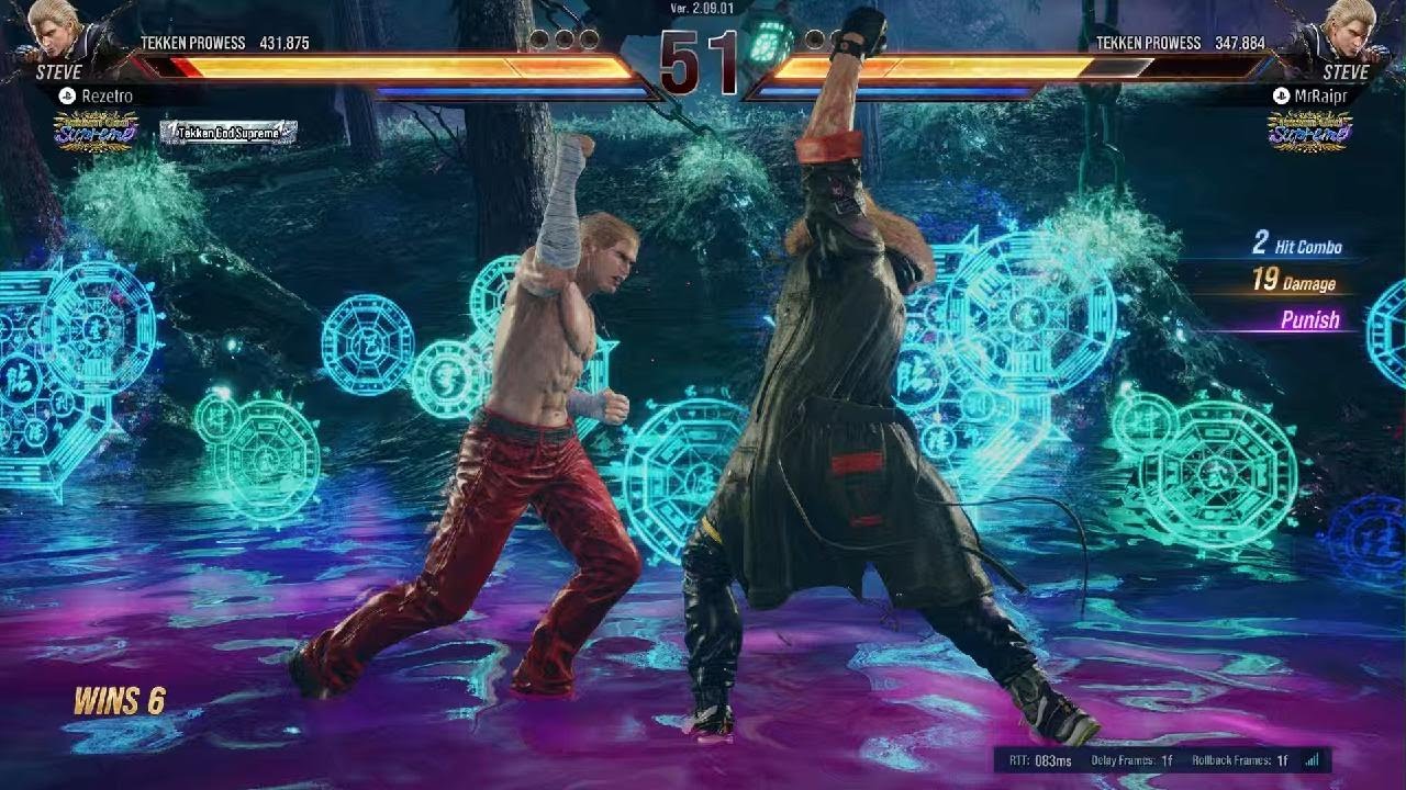 TEKKEN8 STEVE MIRRORRezetro Vs MrRap