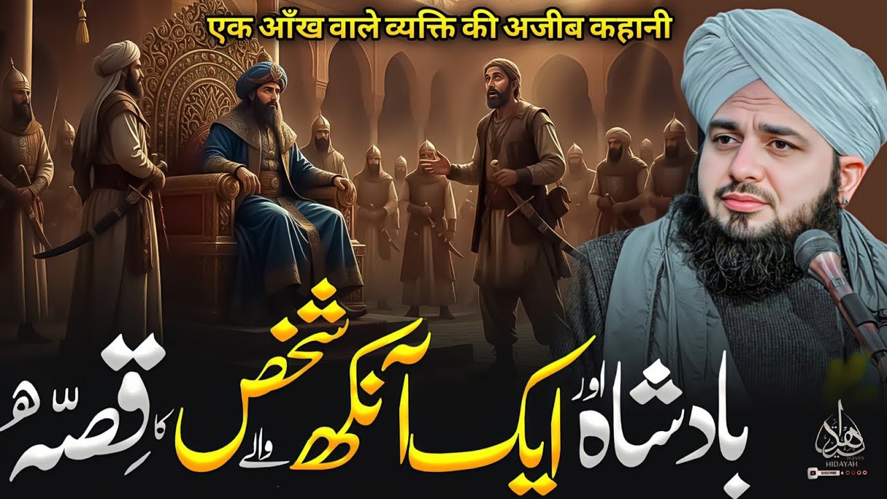 Badshah Aur Aik Ankh Waly Shaks Ka Waqia | Ajmal Raza Qadri Bayan | Ajmal Raza Qadri