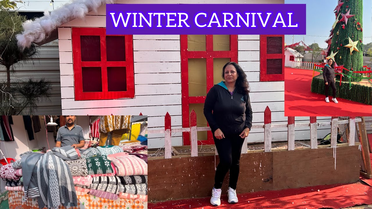 WINTER CARNIVAL 2025 : Leisure Valley : KASHMIR THEME Food Shopping Swing 