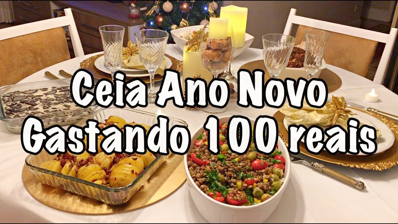 CEIA COMPLETA ANO NOVO 2019 GASTANDO APENAS 100 REAIS