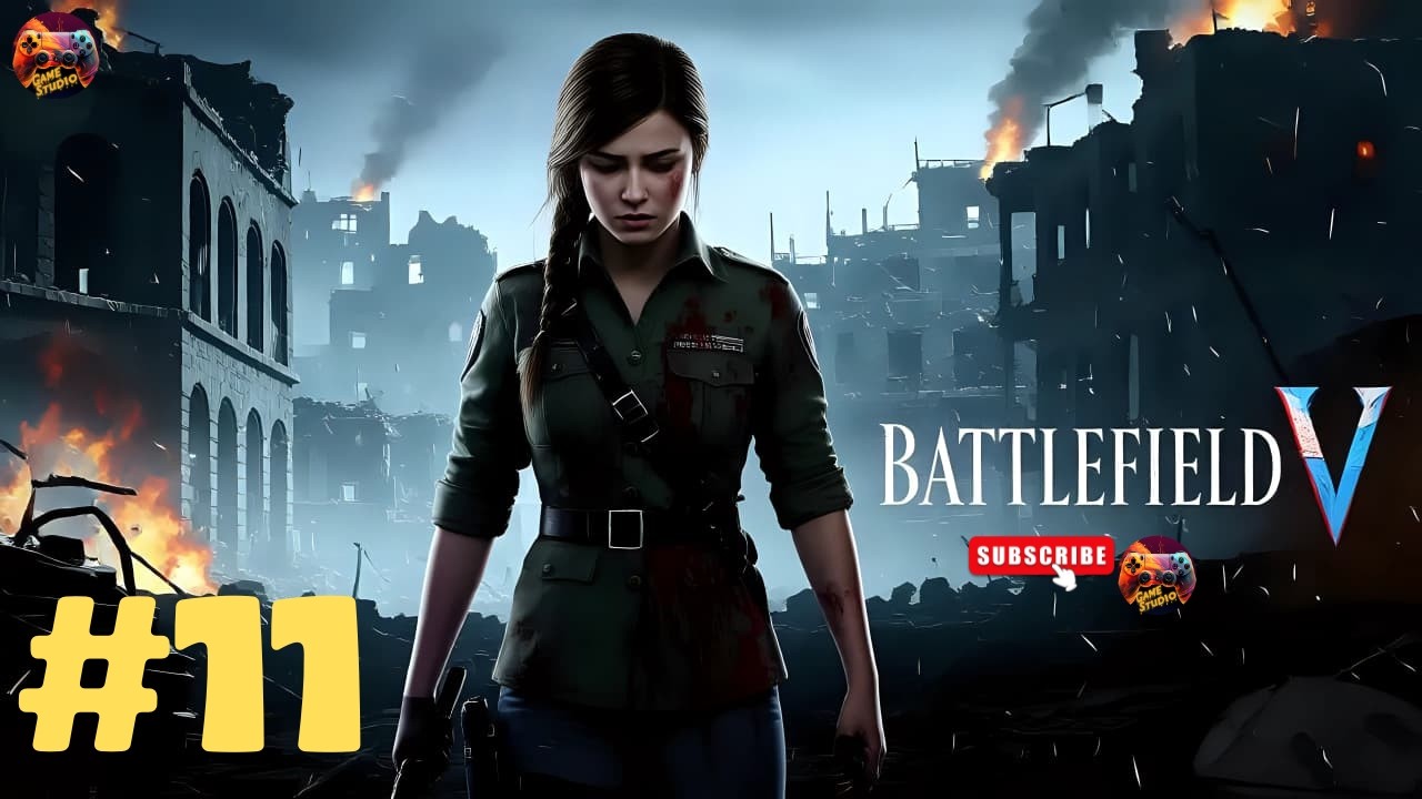Battlefield V ||Part 11 #4kGameStudio #walkthrough #shootinggame
