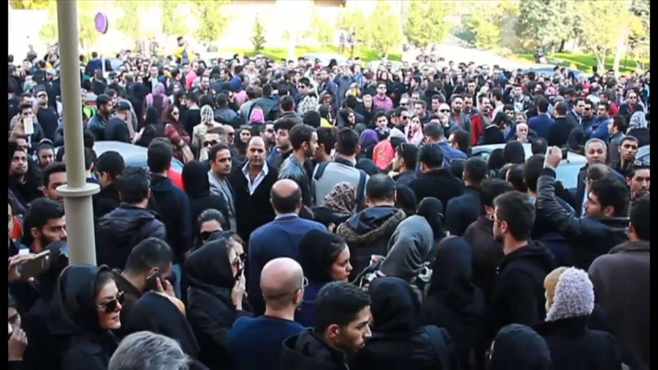 وداع مردم با مرتضی پاشایی