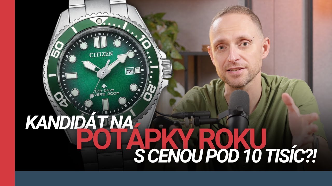Recenze Citizen Promaster Marine Diver Eco-Drive: Pot&aacute;pky roku?