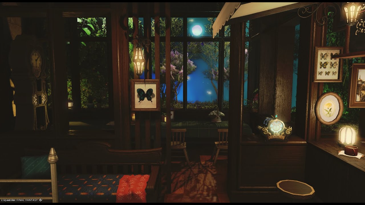 【浮かせなし倉庫直置きあり】夜空が見える喫茶店　　個室アパルトメント編　FINALFANTASY XIV