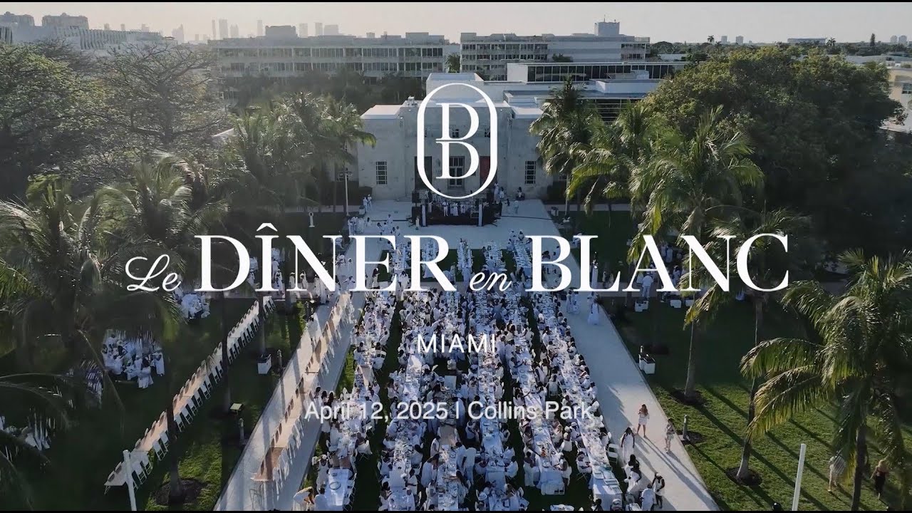 Diner en Blanc -  Miami 2025, Official Video