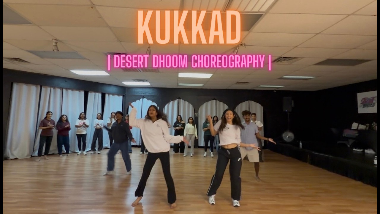 Kukkad | Bollywood Fusion Dance Workshop | Desert Dhoom Academy Choreography