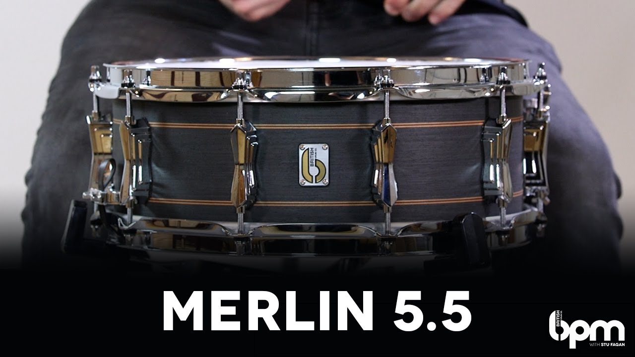 Merlin 14” x 5.5”| bpm with Stu Fagan | British Drum Co