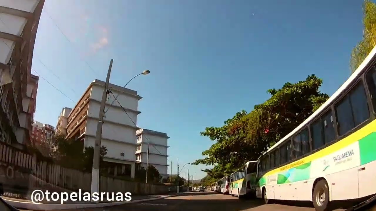 Dirigindo de Niterói RJ a praia de Icaraí