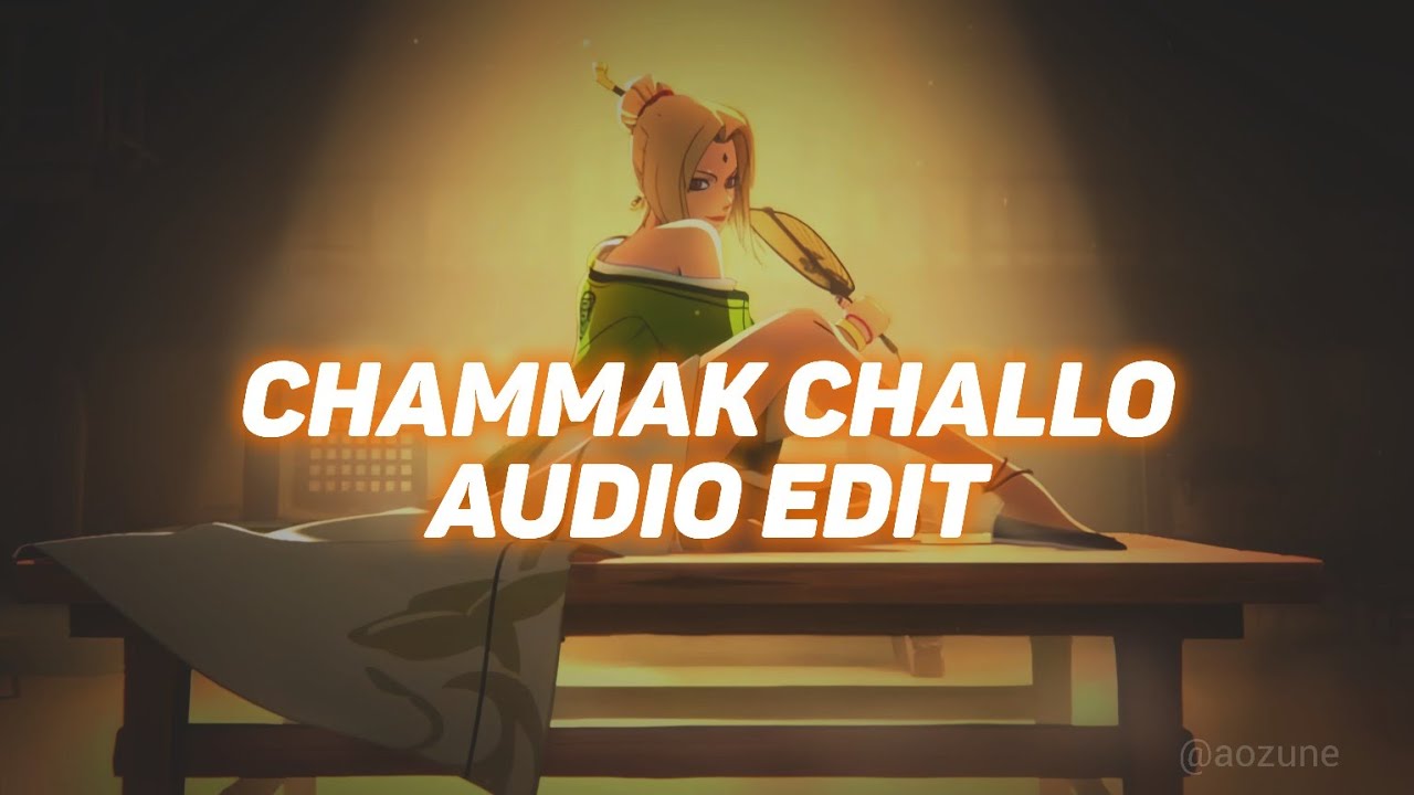 Chammak Challo (slowed & reverb) |Best part| - Akon, Hamsika Iyer [ Edit Audio ]