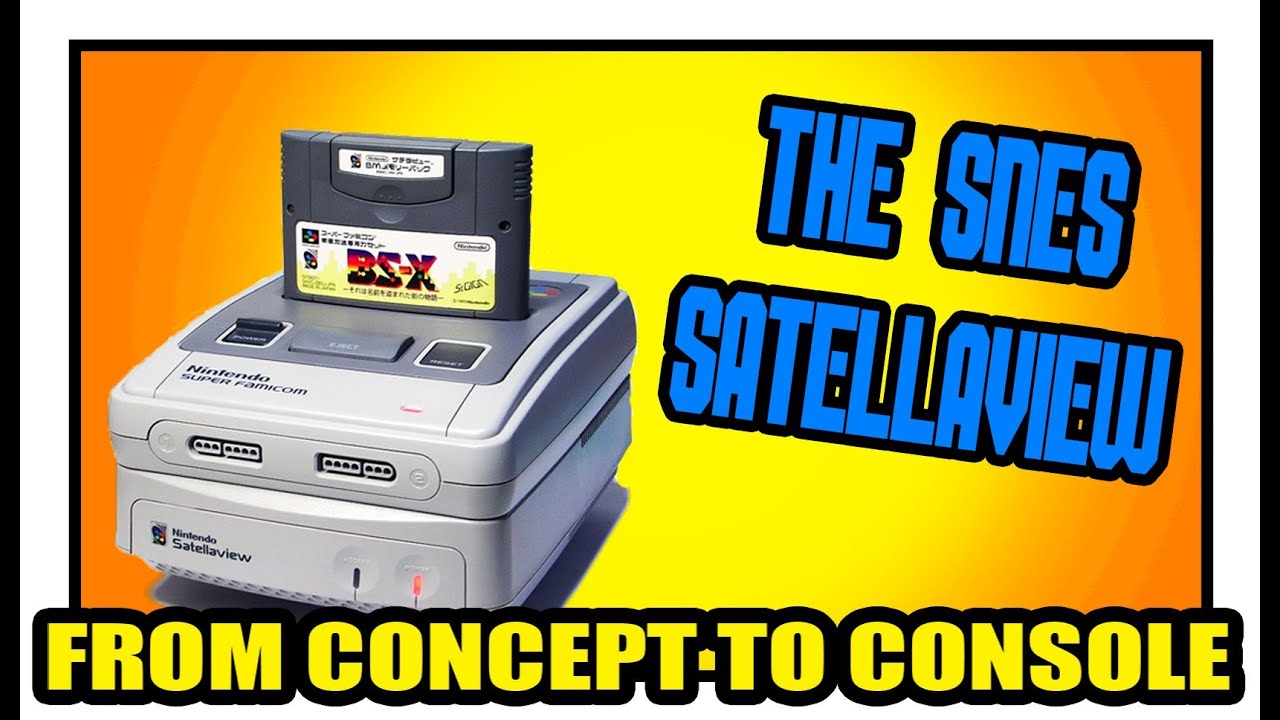 The SNES Satellaview - Unreleased SNES Add On - From Concept to Console