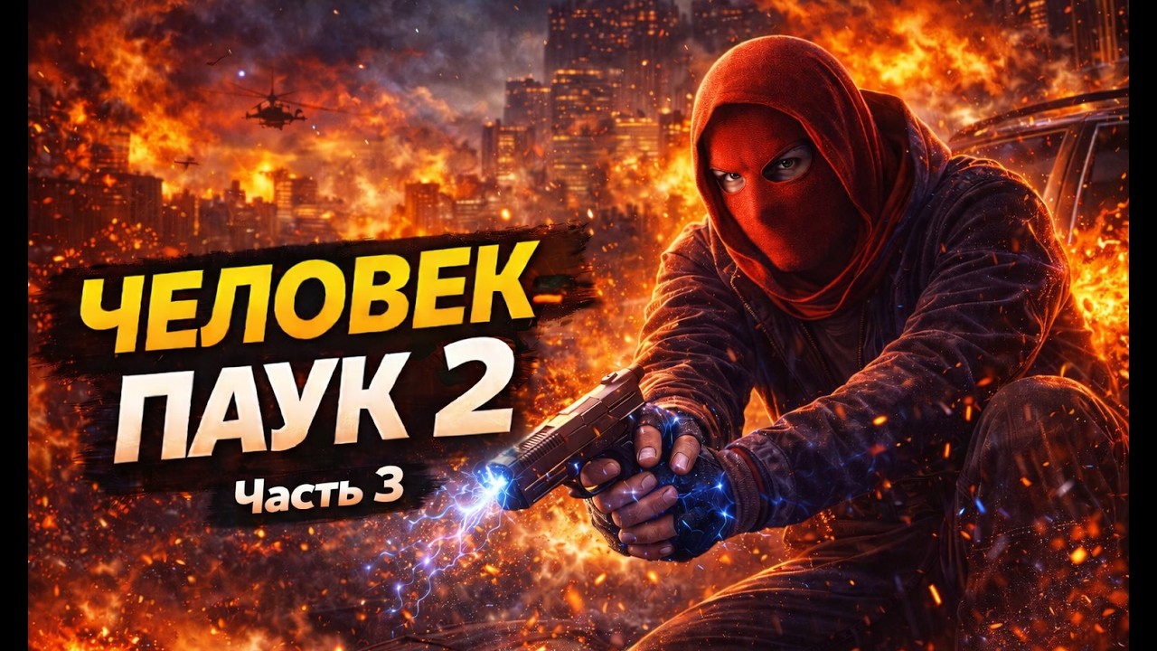 ЧЕЛОВЕК ПАУК 2 -  ЧАСТЬ 3  КОШАЧЬИ ЗАМЫCЛЫ