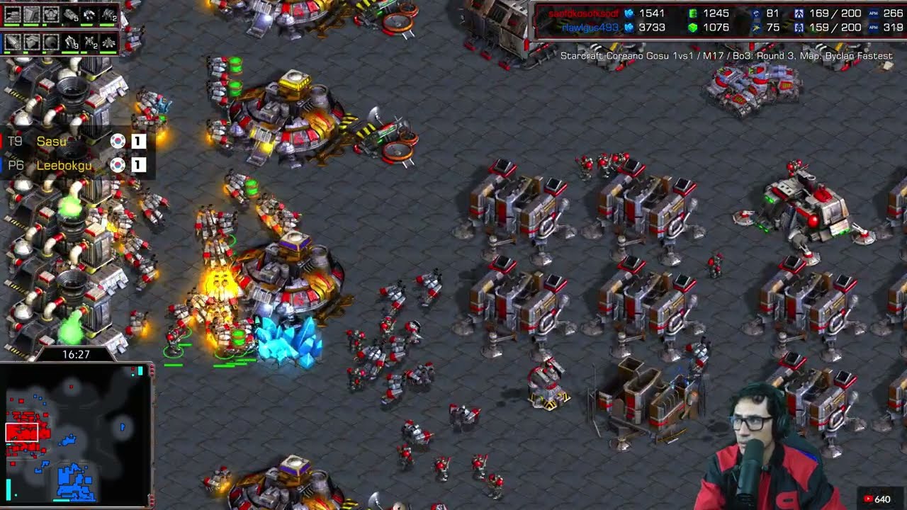 STARCRAFT FASTEST COREANO 🇰🇷 SASU vs LEEBOKGU 🇰🇷 | M17·BO3·R3