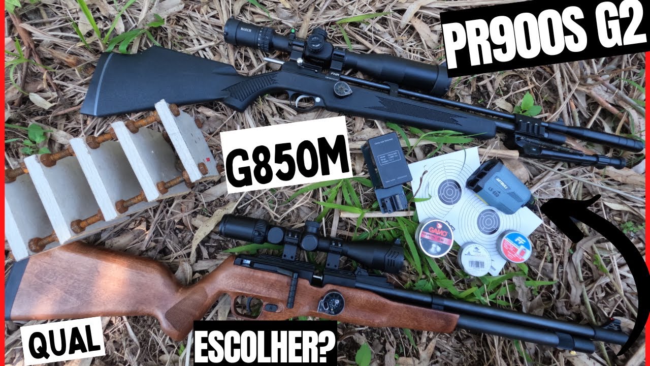 PCP QGK G850M 5.5 VS ARTEMIS PR900 G2 5.5 TESTE PRECISÃO E PERFURAÇÃO
