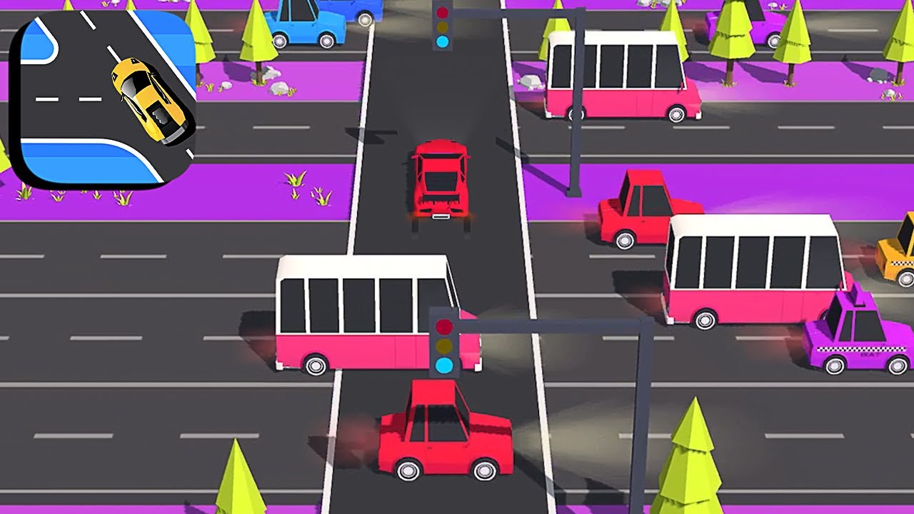 Traffic Run ​- All Levels Gameplay Android,ios (Levels 158-168)