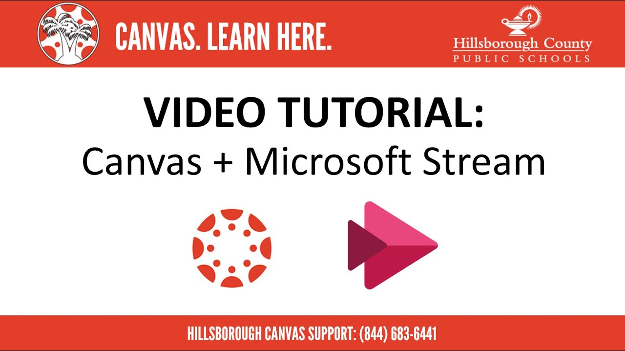 Canvas + Microsoft Stream
