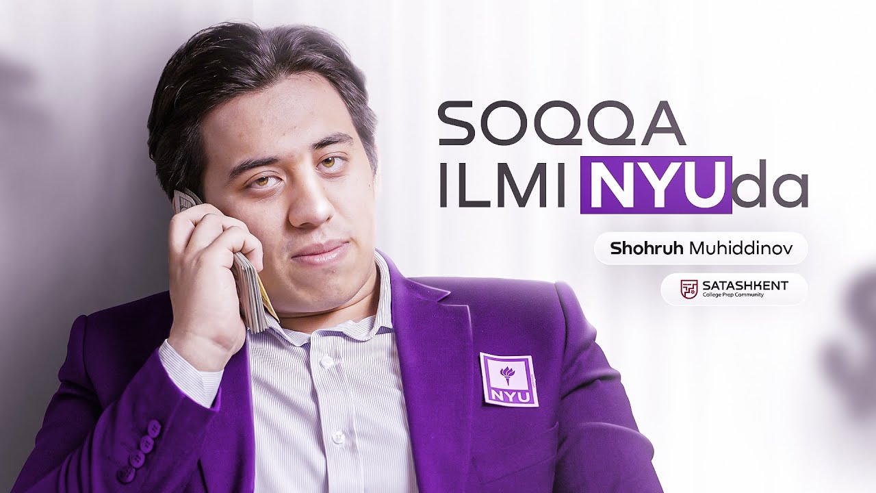 Soqqa Ilmi NYU Shanghaida qanday o'qitiladi? || Shoxrux Muhiddinov