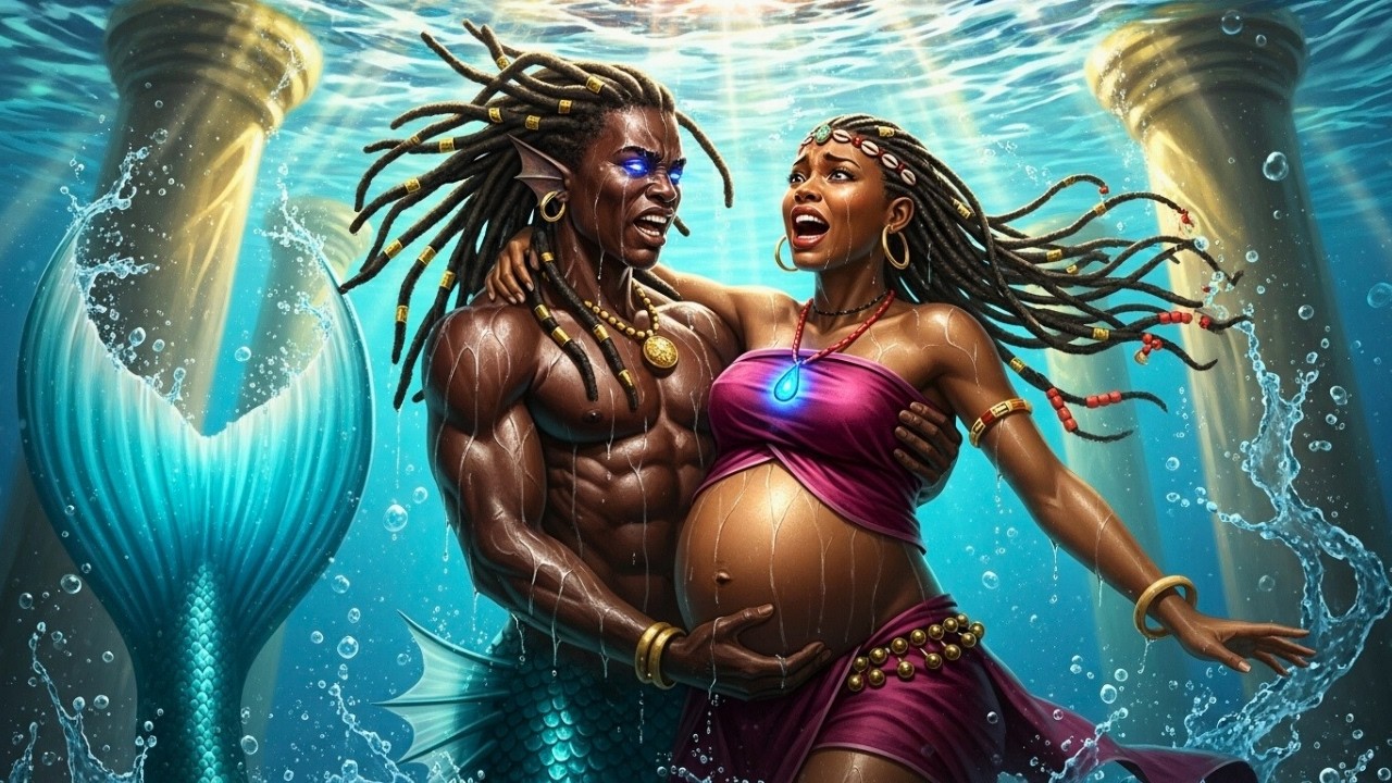 Африканская народная сказка | Она не знала, что её принц — русал #africanfolktale #mermaidstory #...