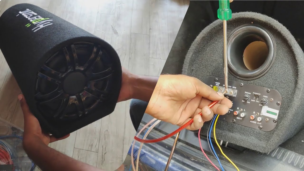Bass Tube installation in Car (सस्ते Car Music system)