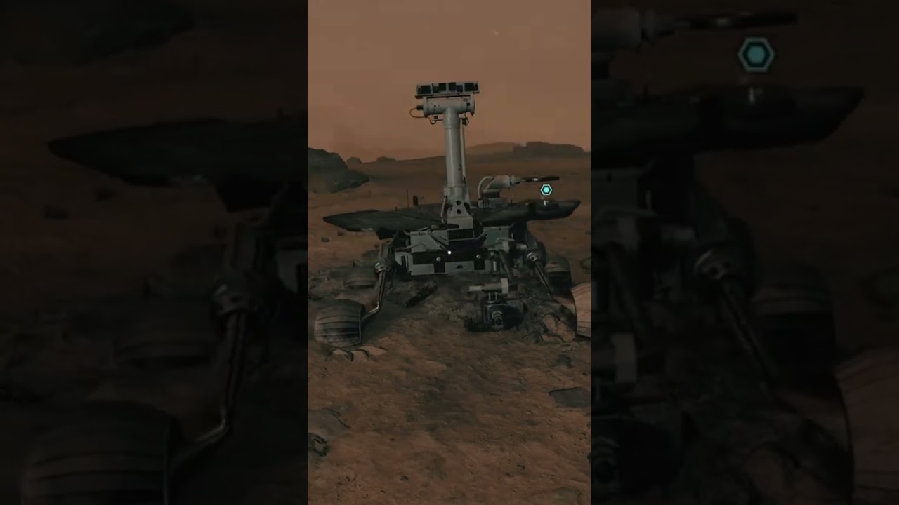Mars Opportunity Rover in Starfield
