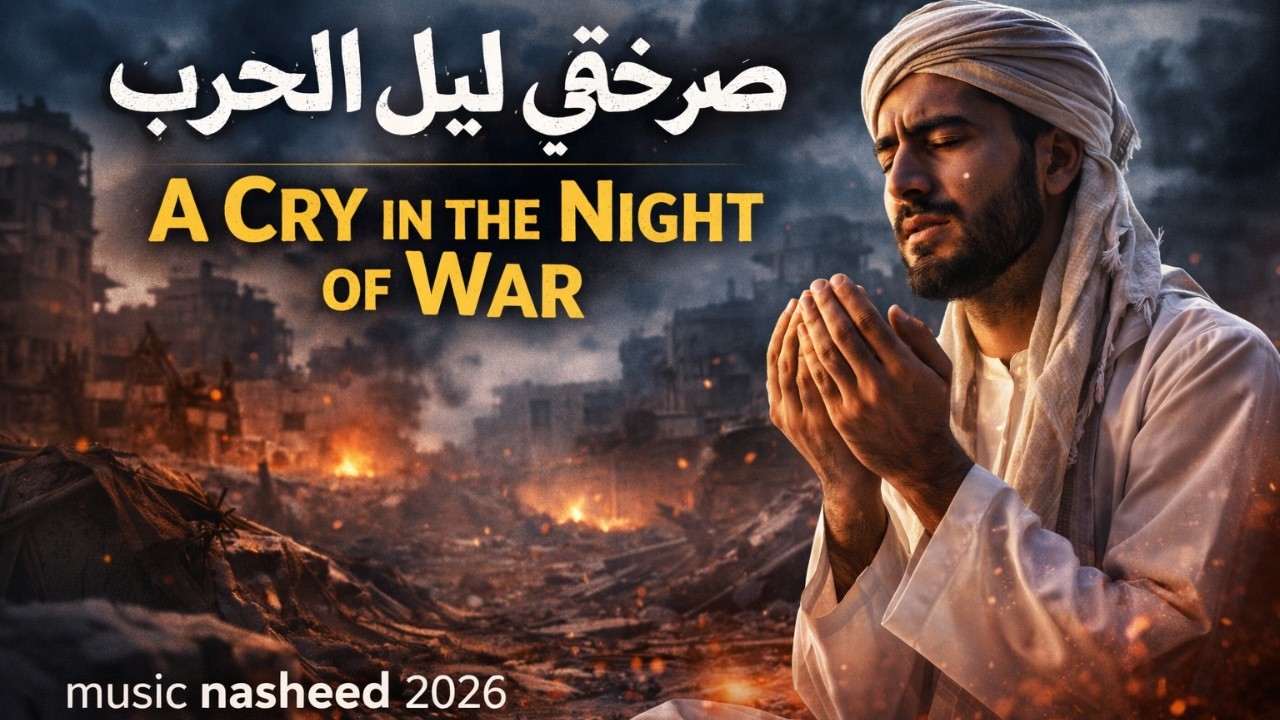 A Cry in the Night of War (صرخة في ليل الحرب) | Sad Islamic Nasheed