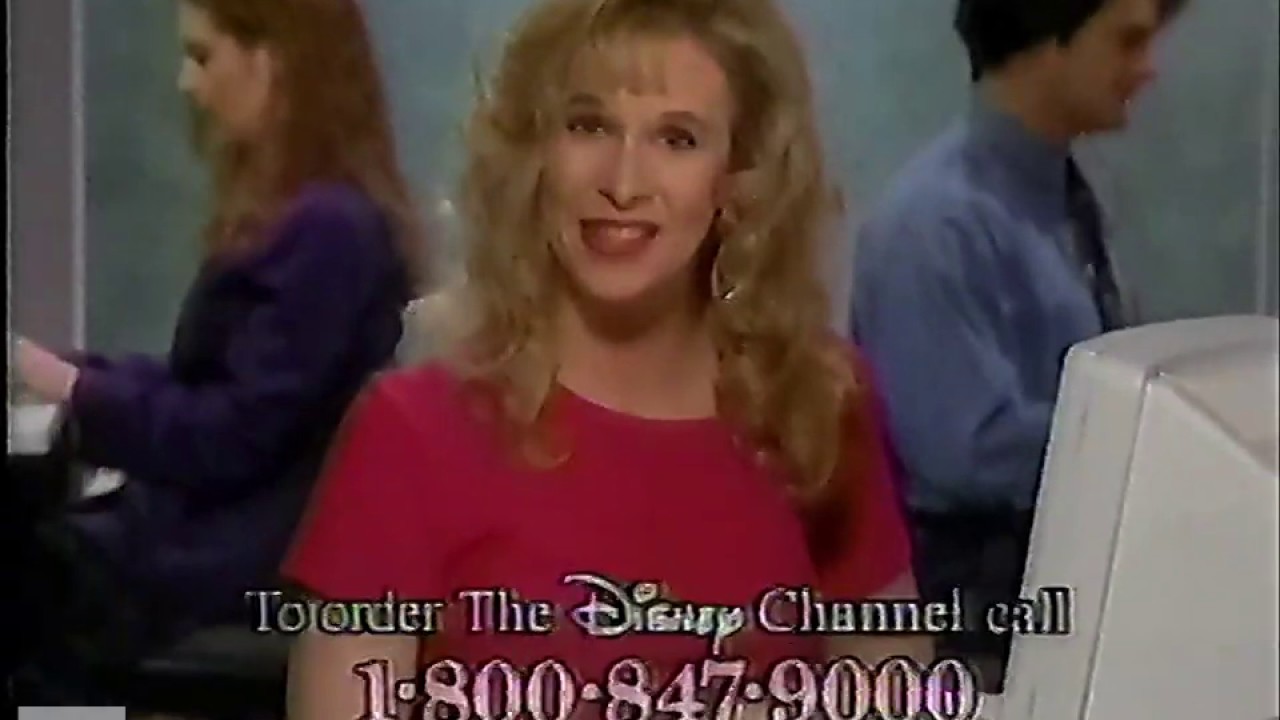 Disney Channel (Spring Preview) commercial break (March 6th, 1995) (60fps) [TBC Enhanced]