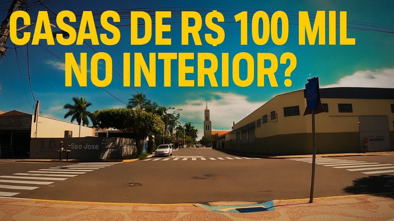 9 Cidades Com Casas e Terrenos BARATOS no Interior para INVESTIR ou MORAR