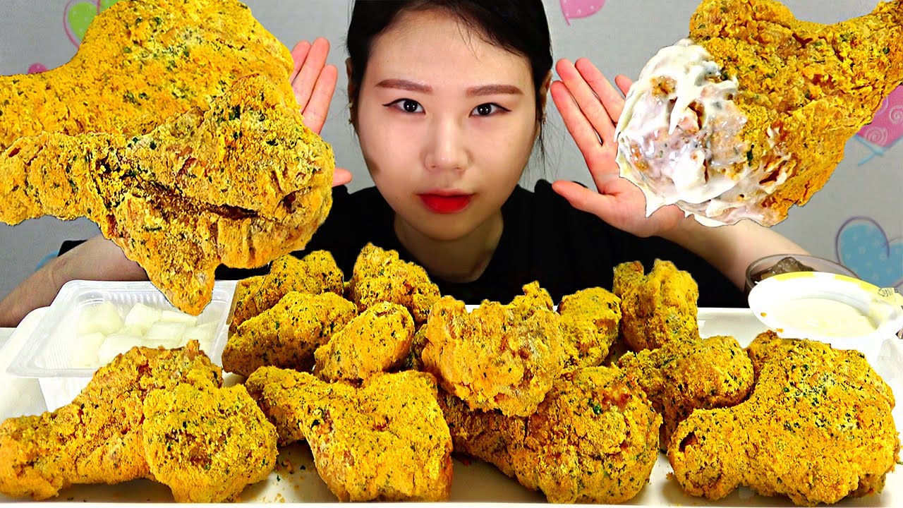 뿌링클 치킨 BHC Prinkle Chicken 먹방