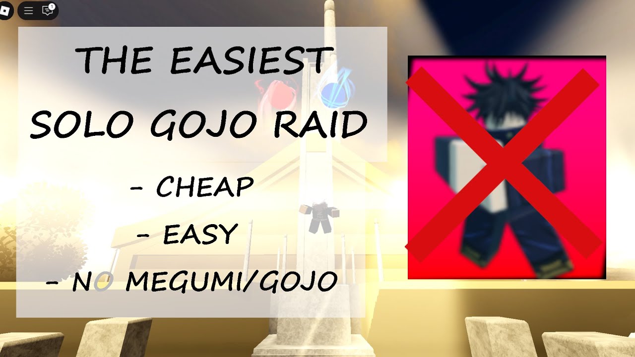 THE BEST SOLO GOJO RAID STRAT | Sorcerer Tower Defense