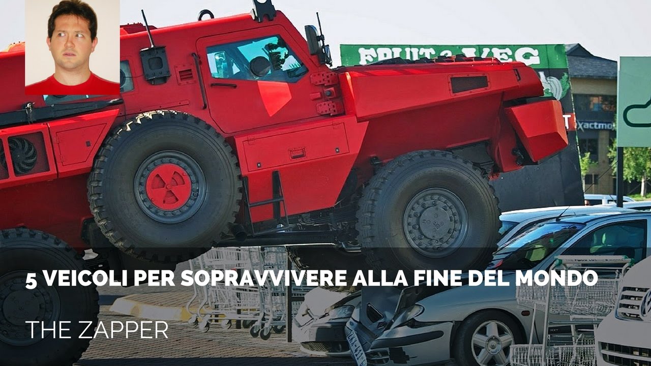 5 VEICOLI per sopravvivere alla FINE DEL MONDO | The Zapper
