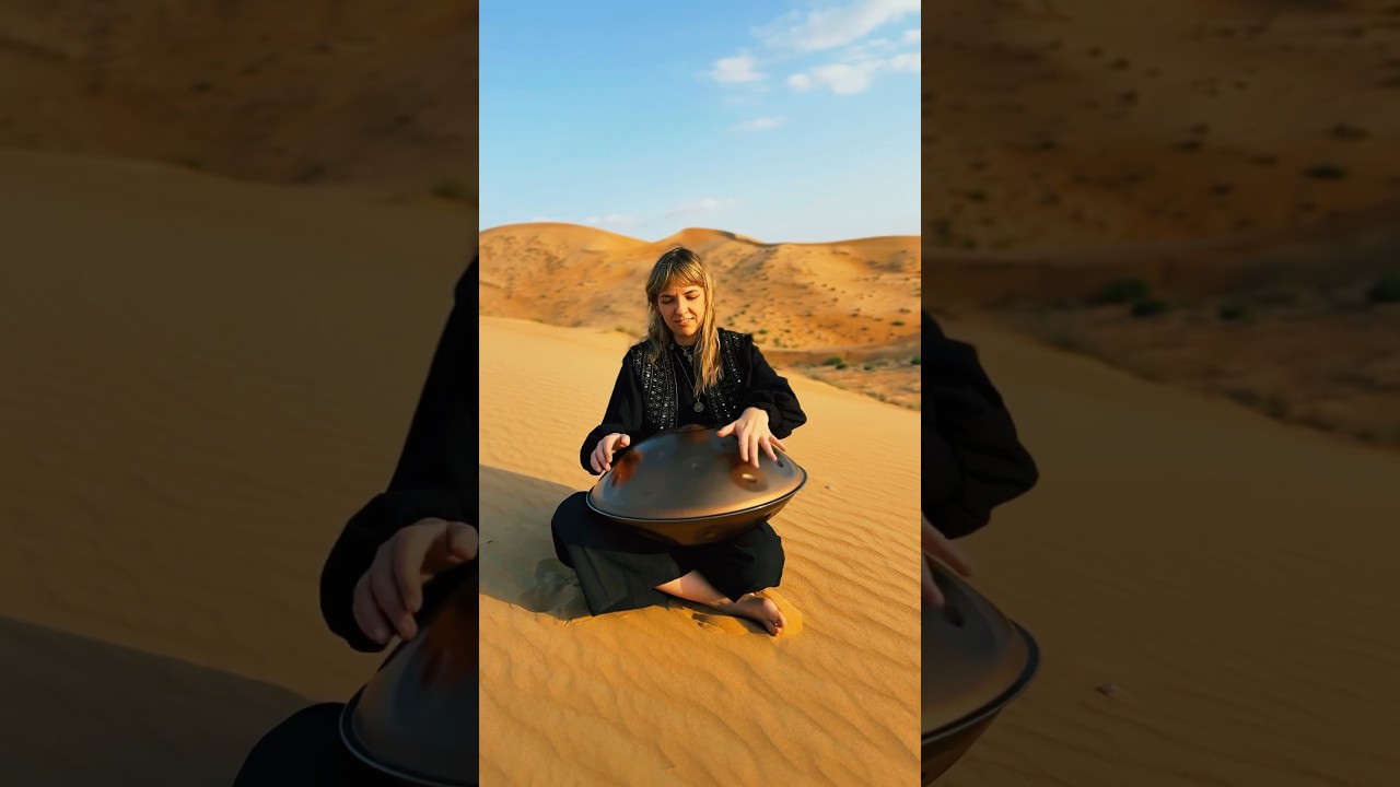Handpan in the desert 💛 | Changeofcolours | Ayasa Instruments E Amara