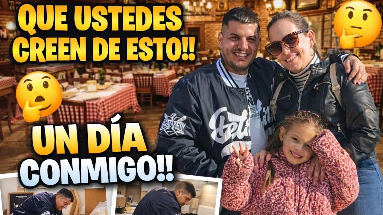 Un día real en mi VIDA en ESPAÑA.Me confié y salió mal.Invitación a restaurante ITALIANO🍝.