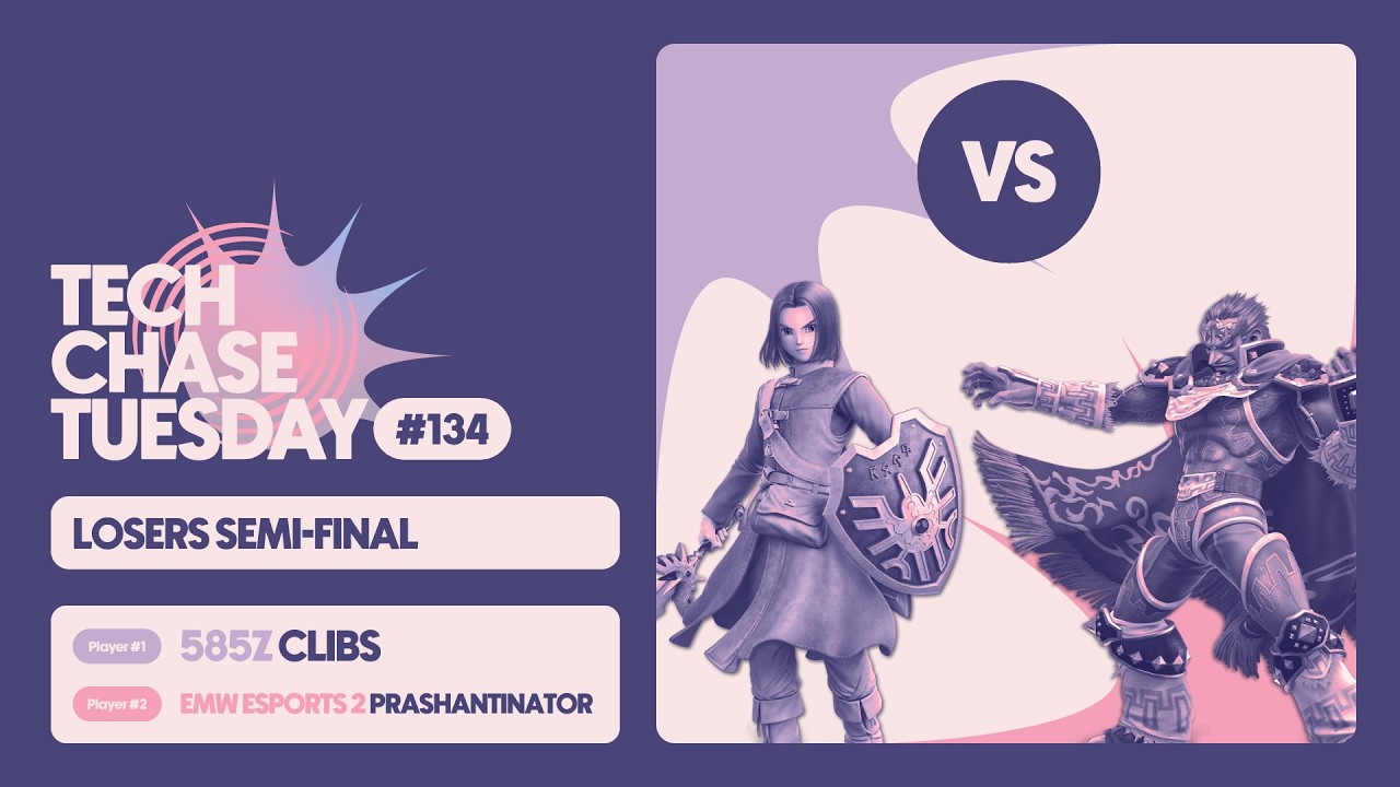 585Z | Clibs (Hero) v EMW Esports 2 | prashantinator (Ganon) | Losers Semis | Tech Chase Tuesday 134