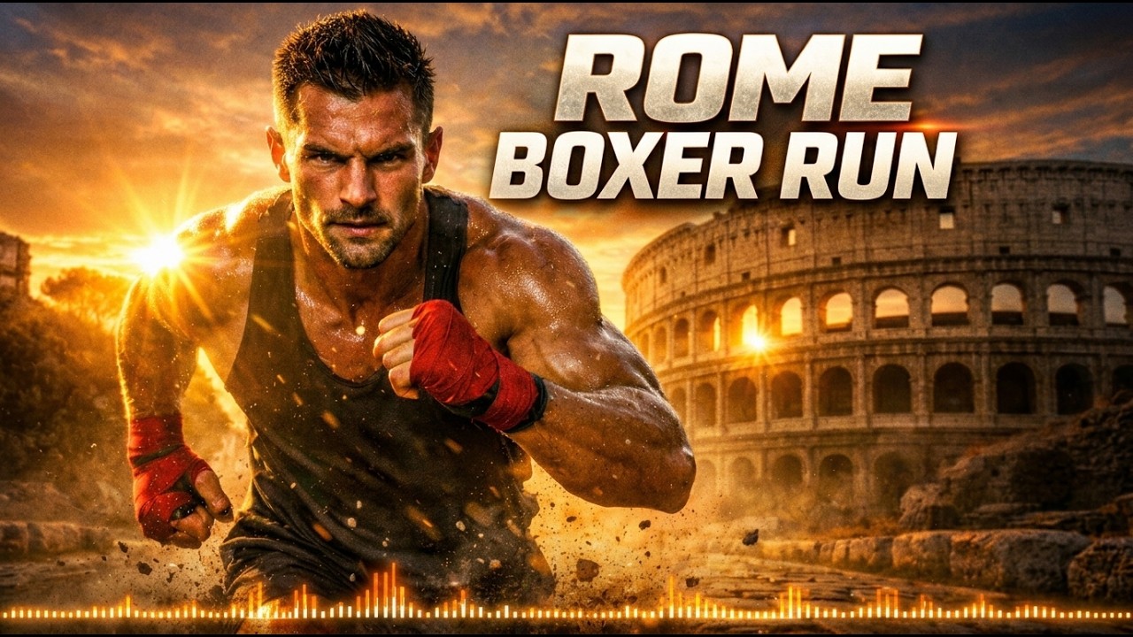 ROME BOXER RUN 🥊 | Epic Sunrise Training Motivation