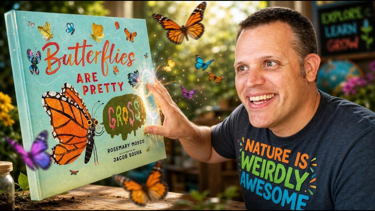Butterflies Are Pretty... Gross! by Rosemary Mosco | READ ALOUD | CHILDREN'S BOOK