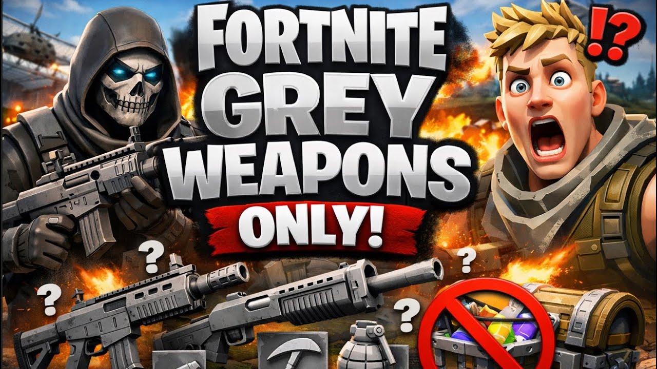 Grey weapons only
