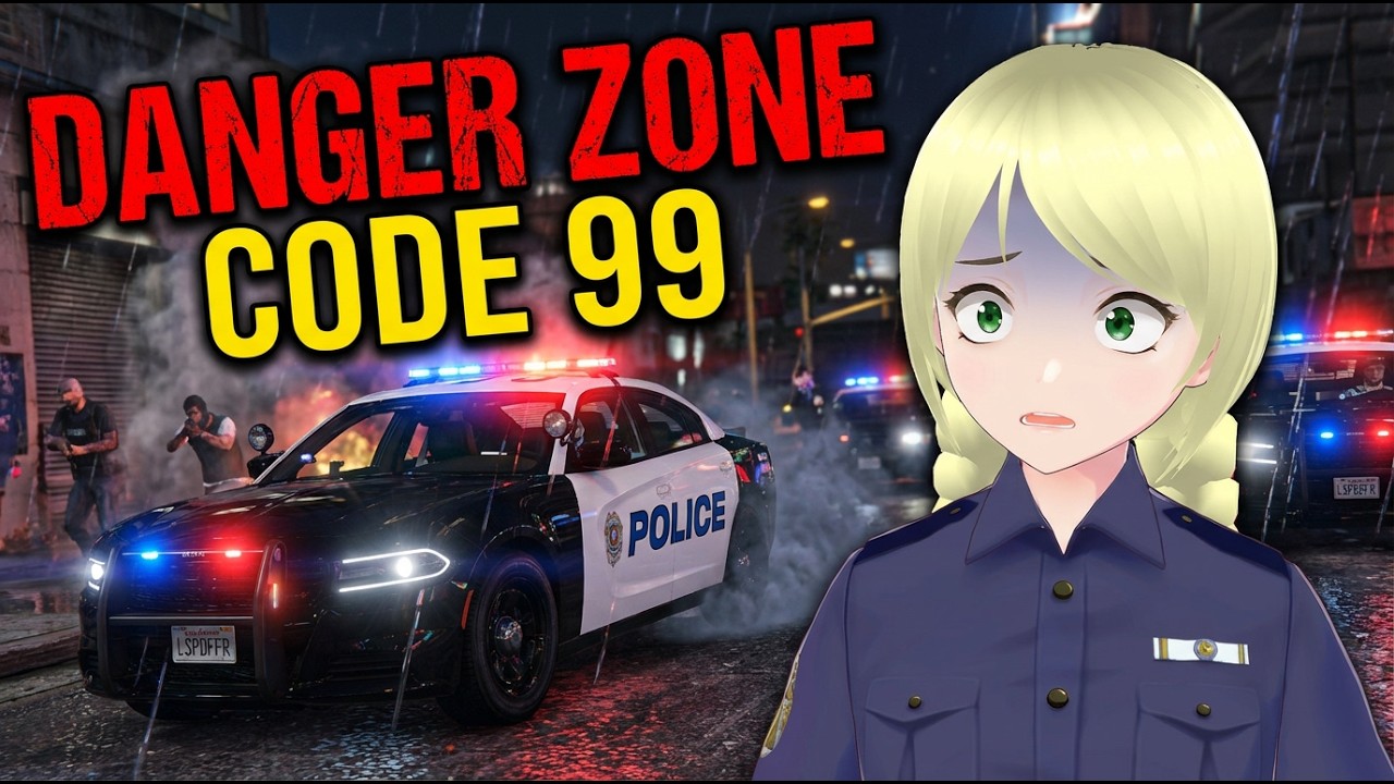 Officer Toshi Drives Into Danger Zone. | LSPDFR Ocean-05: Officer Toshi - S2E10 