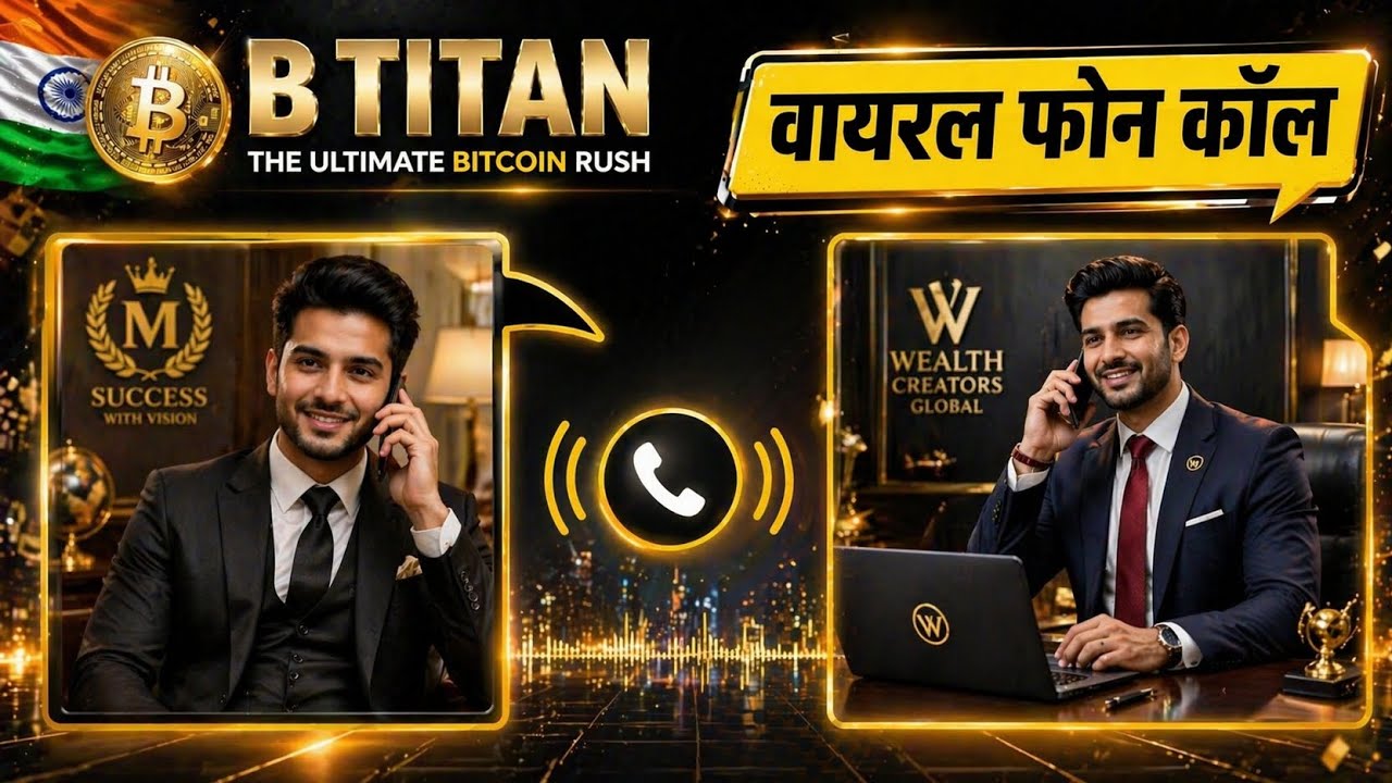 B-TITAN plan | Phone call goes viral | new MLM Crypto Company Launch today | new MLM plan 2026 | ...