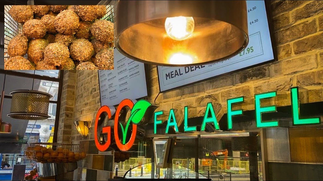 The BEST Falafel in London “Go Falafel” 🥙🌯🧆 😋