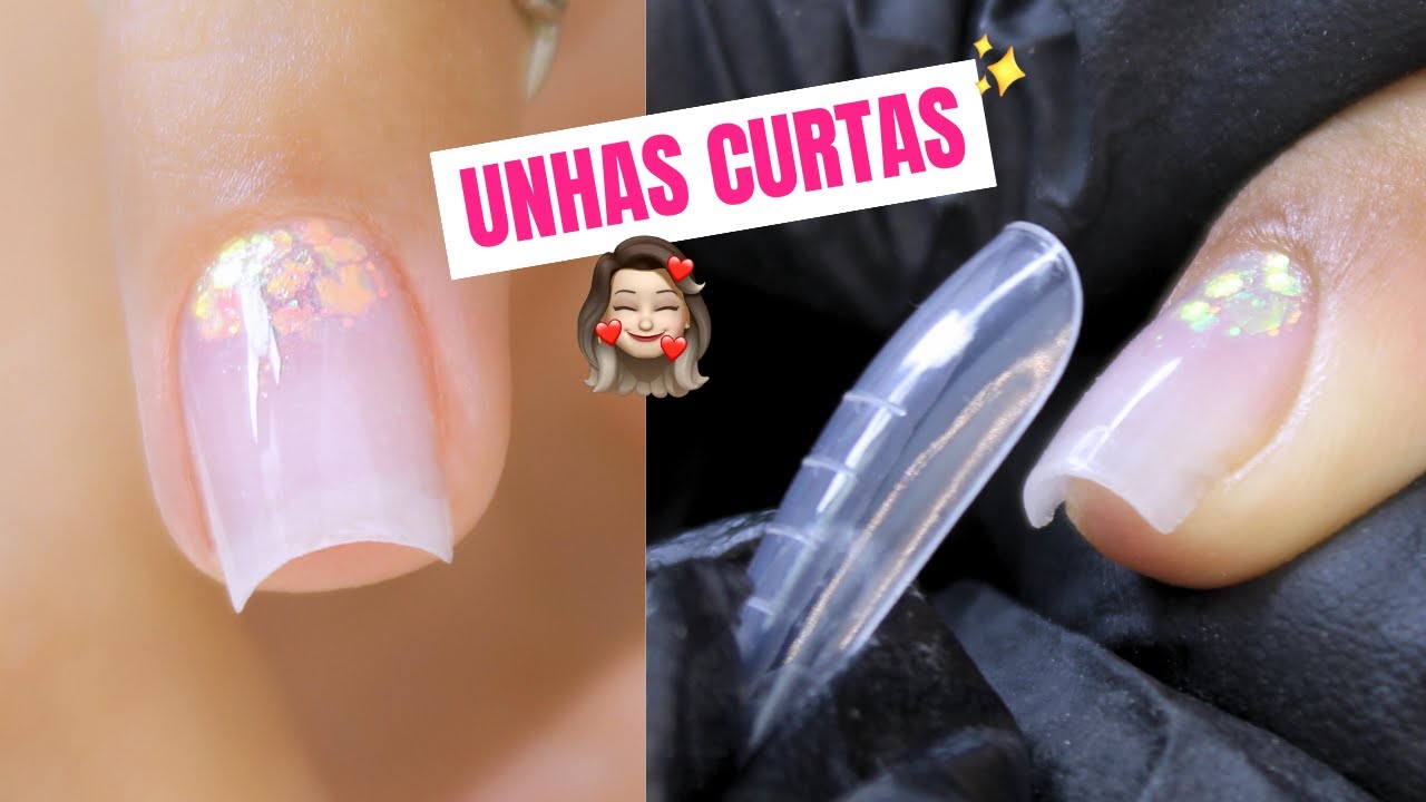 Acrílico Evolution Alongamento unhas curtas - Dual system - Aline Makelyne