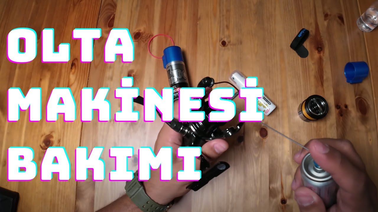 Olta Makinesi Bakımı Nasıl Yapılır - Az Yağ Çok İş #lrf #balıkçılık #balikavi #olta