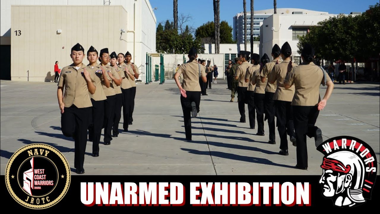 Troy Black Unarmed Exhibition NJROTC Superbowl 2024
