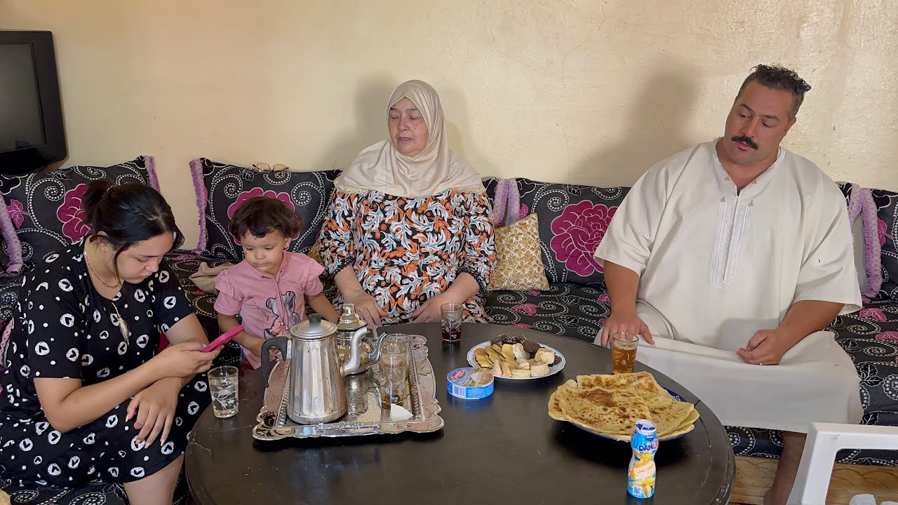 اجواء لعيد 💃🏻ضياف جاو عندنا من مريكان على ود امينة 👰🏼