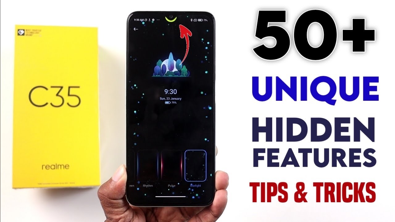 Realme C35 Tips & Tricks | Realme C35 Top 50+ Hidden Features | Realme C35 Amezing Features