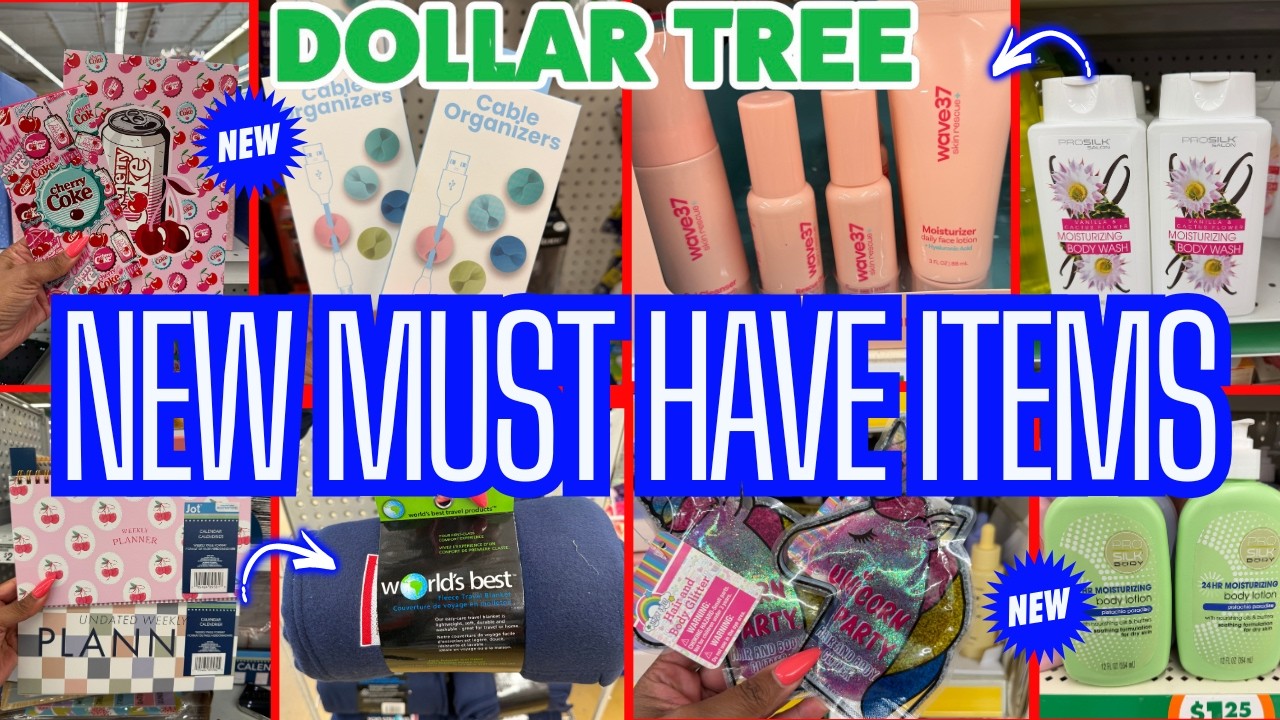 NEW DOLLAR TREE FINDS TODAY🔥DOLLAR TREE MUST HAVE ITEMS BEFORE THEY&rsquo;RE GONE #dollartree #shopwithme