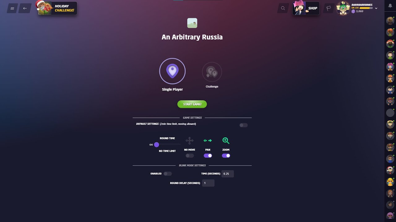 Geoguessr An Arbitrary Russia gameplay with tips