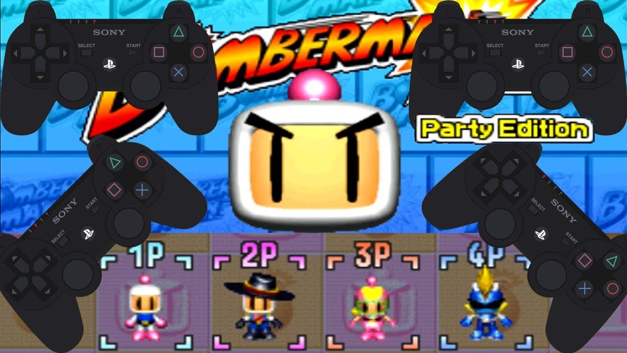 PS3 Bomberman Party Edition | 4 JUGADORES CONFIGURACIÓN